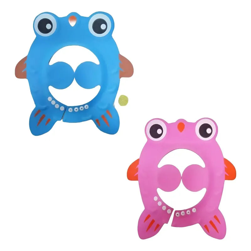 X2 Visera De Baño Bebe Vicera Ducha Goma Eva Gorro De Baño