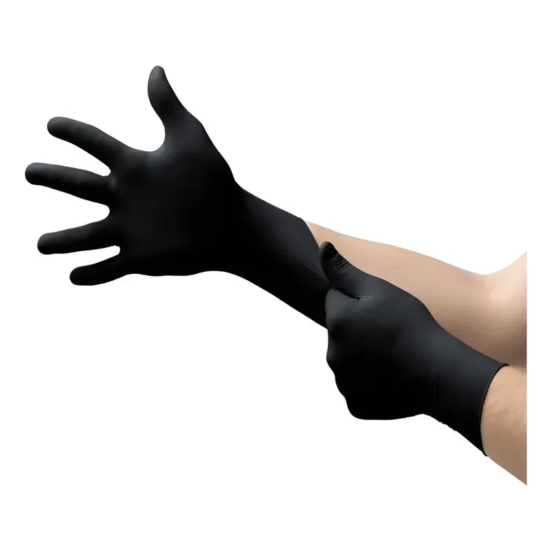 Guantes De Vinilo Sin Polvo Desechables Caja De 100 Unidades