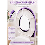 Cubre Asiento Funda Lavable Cálida Inodoro Taza Wc Baño