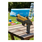 Pistola Lanza Agua Electrica Recargable Infantil Diversion Marrón Claro