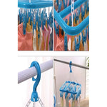 X2 Colgador Gancho De Plastico Para Colgar Ropa Interior