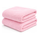 Toalla De Baño Microfibra Alta Absorcion Secado Rapido Rosa