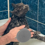 Cepillo De Baño Perro Peine Goma Relajante Para Mascotas