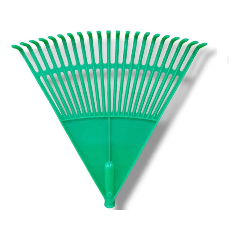 X5 Rastrillos Barre Hojas Plástico Para Jardín 20 Dientes Verde