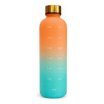 Botella Para Agua De 1 Litro Motivacional Deportiva Colorida Colorida