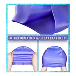 Gorro De Piscina  Natacion Elastico Estandar Unisex Cabello