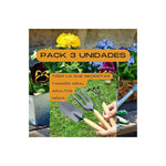 Set Herramientas Jardineria Pala Rastrillo Tridente