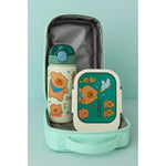 Set Lonchera Taper + Botella Para Jugo Colacion Infantil