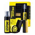 Kit Limpieza Cuidado Zapatillas Sneaker Cepillo Espuma Paño