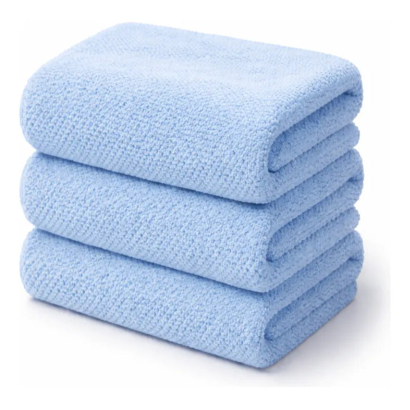 Toalla De Baño Microfibra Alta Absorcion Secado Rápido Color