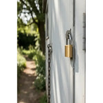 Candado De Seguridad 50 Mm 3 Llaves Dorado