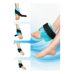 Compresa Frio/calor Para Tobillo Pie Reutilizable Ajustable