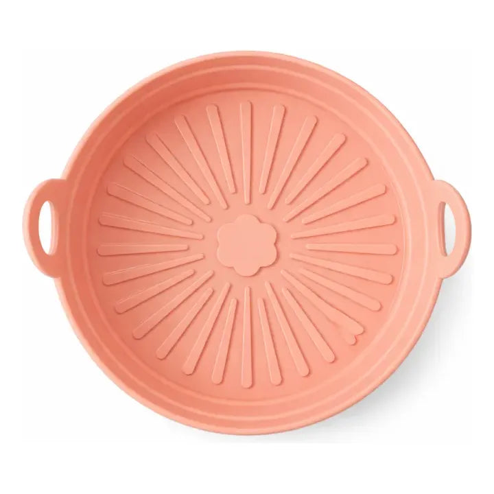 Bandeja Silicona Para Horno Freidora Plegable Redonda 20cm