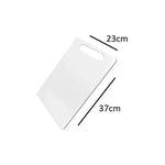 Tabla Para Picar De Plástico Rectangular Con Manija Y Apta