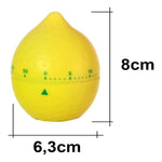 Temporizador De Cocina Fruta Limon Manzana Digital Color