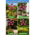 Remolino Decorativo Bandera Chile Para Fiestas Patrias Flor
