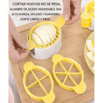 Rebanador De Huevos 3 En 1 Cortador Multifuncional Variado