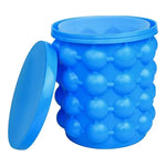 Hielera Cubeta Cubetera Hielo Facil Ice Verano / Tomastore Azul Marino