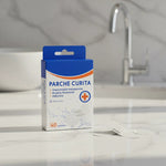 Parche Curita Transparente Transpirable Impermeable Pack 40
