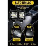 Foco Neblinero Auxiliar Led 60 Watts Autos Camionetas Negro