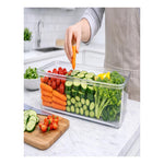 Contenedor Organizadora Refrigerador Con Asa Inferior