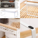 Repisa Organizadora De Hierro Rack Organizador Cocina O Baño