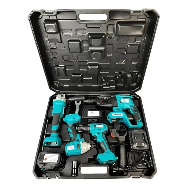 Taladro Esmeril Martillo Llave De Impacto Pack Kit 4 Pcs