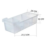 Organizador De Cocina Refrigerador Con Divisiones