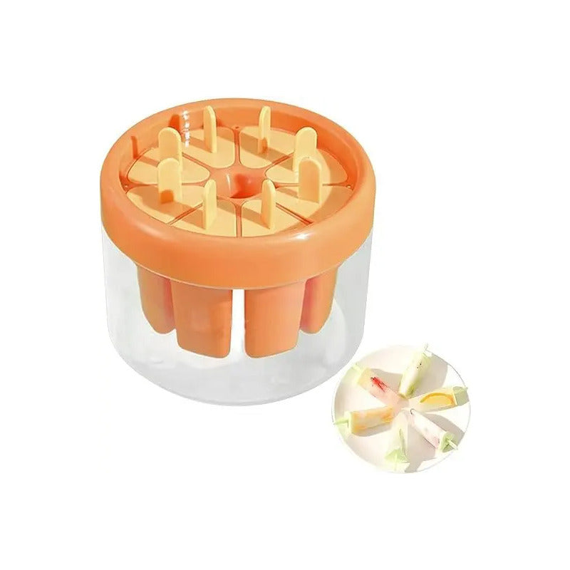 Molde De Helado Reutilizable Y Fácil Desmoldar Congelados