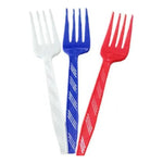De 20 Pcs Cubiertos Plasticos Para Fechas Patrias Color Set