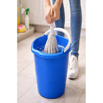 Balde Plastico Con Manilla Resistente Y Practico 10 Litros Azul