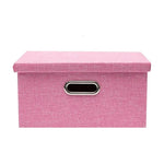 X2 Caja Organizadora Con Tapa De Tela Plegable Pequeña