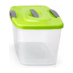Caja Plastica Organizadora 6 Litros Transparente Tapa Wenco