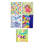X10cuaderno Universitario 100 Hoja Espiral Doble Papel55g/m2