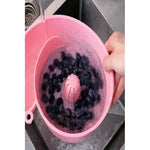 Cesta De Desagüe Escurridor Frutas Verduras Multifuncional