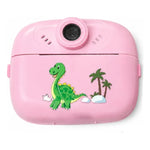 Camara Infantil Digital Fotofrafica Imprension Instantanea Rosa