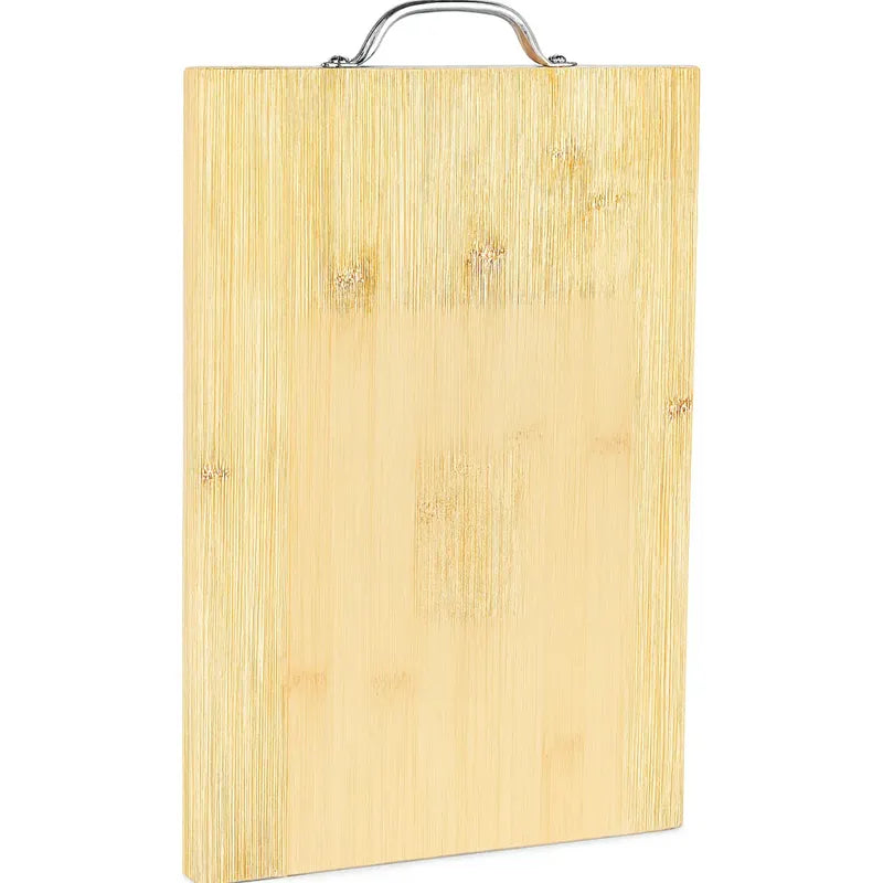 Tablas De Cocina De Bambu Para Cortar O Servir Mango 32x22cm Tabla Marrón