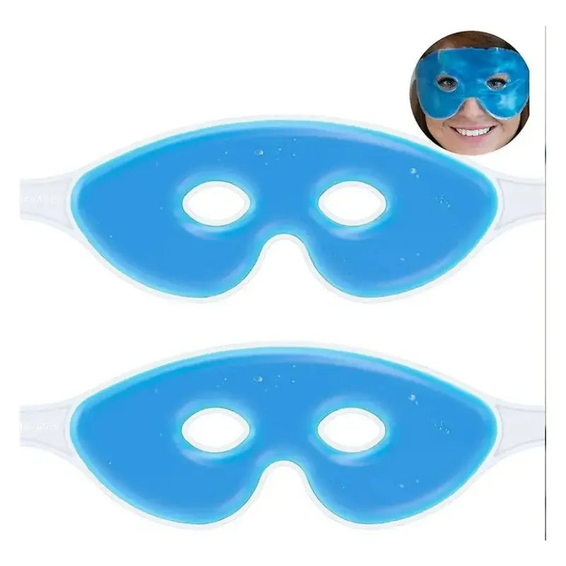 X2 Mascarilla Para El Cuidado De Ojo Con Gel Refrescante