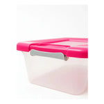 Caja De Plastico Organizadora 14 Litrs Con Broche Vitalplast