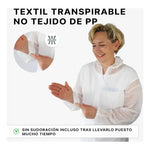 Traje Mono De Trabajo Hombre Y Mujer Desechable Anti Manchas Blanco Unica