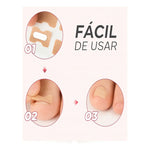 Pack 50 Parches Correctores Reparador De Uñas Encarnadas