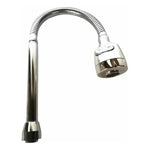Llave Lavaplatos Monomando Cuello Flexible Cocina X2