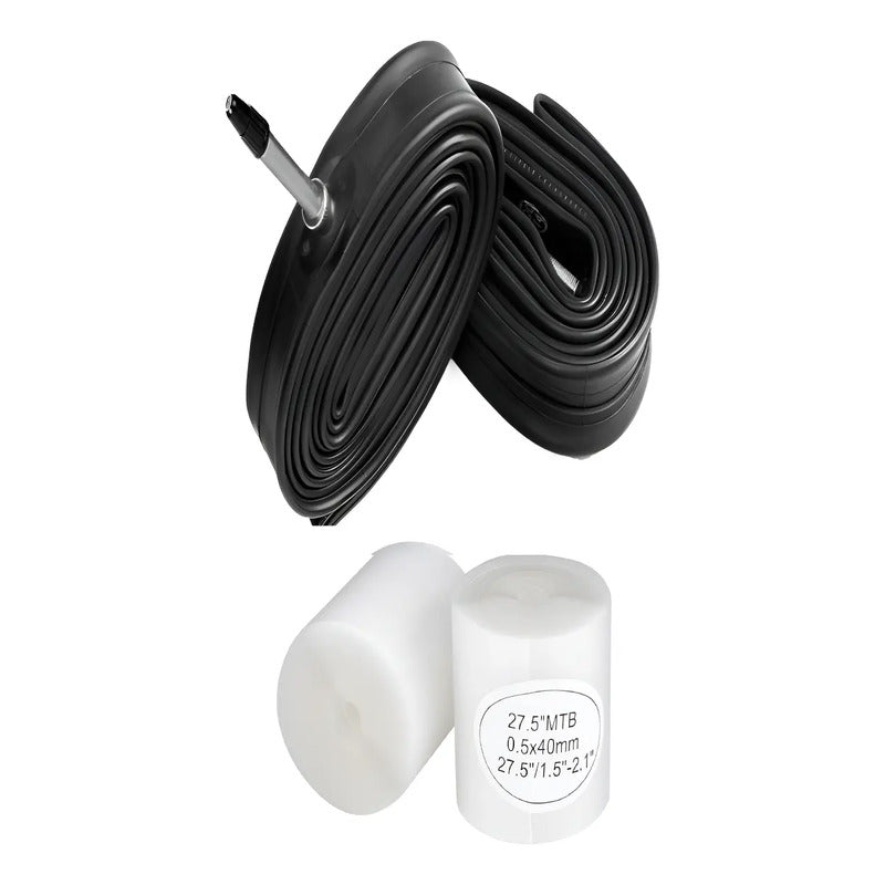 Pack 2 Camara 700x23-25 Bicicleta + Cinta Antipinchazos Presta