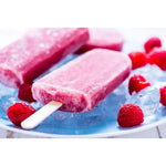 Molde De Helado Silicona Paleta X3 Con Tapa Color