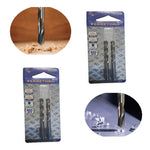 X2 Pack De 2 Brocas De Metal  5mm Acero Inoxidable