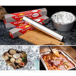 Papel Aluminio Foil Para Cocina Horno Caja Rollo De 10 Mts