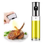 X3 Pack Rociador De Aceite Aceitero Spray Alcuza Vinagre Dorado