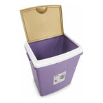 Caja Organizadora Contenedor De Plastico 70 Litros Multiusos Violeta Lisa