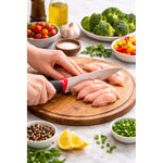 Cuchillo Cocina Acero Inoxidable Multiuso Ergonomico 28cm