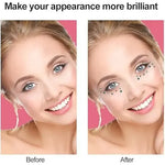 Pegatinas Gemas, Autoadhesivas Joyas Para La Cara Temporales